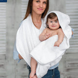Lorelli Serviette de Bain à Capuche Duo 80x100 cm - Blanc