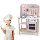 Viga Toys PolarB Cuisine avec Ustensiles 3A+ - Rose