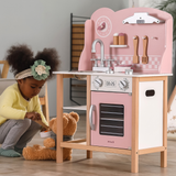 Viga Toys PolarB Cuisine avec Ustensiles 3A+ - Rose