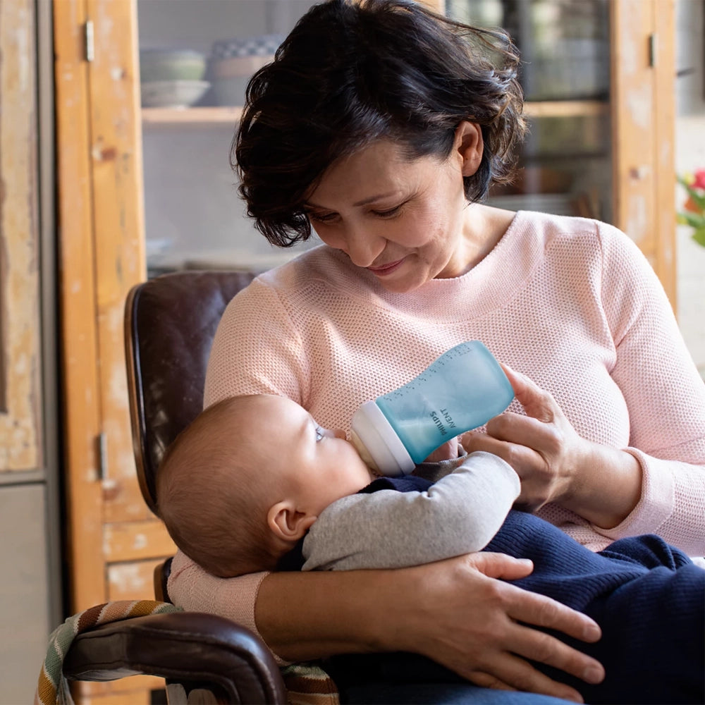 Philips Avent Biberon Réponse Naturelle Bleu - 260ml