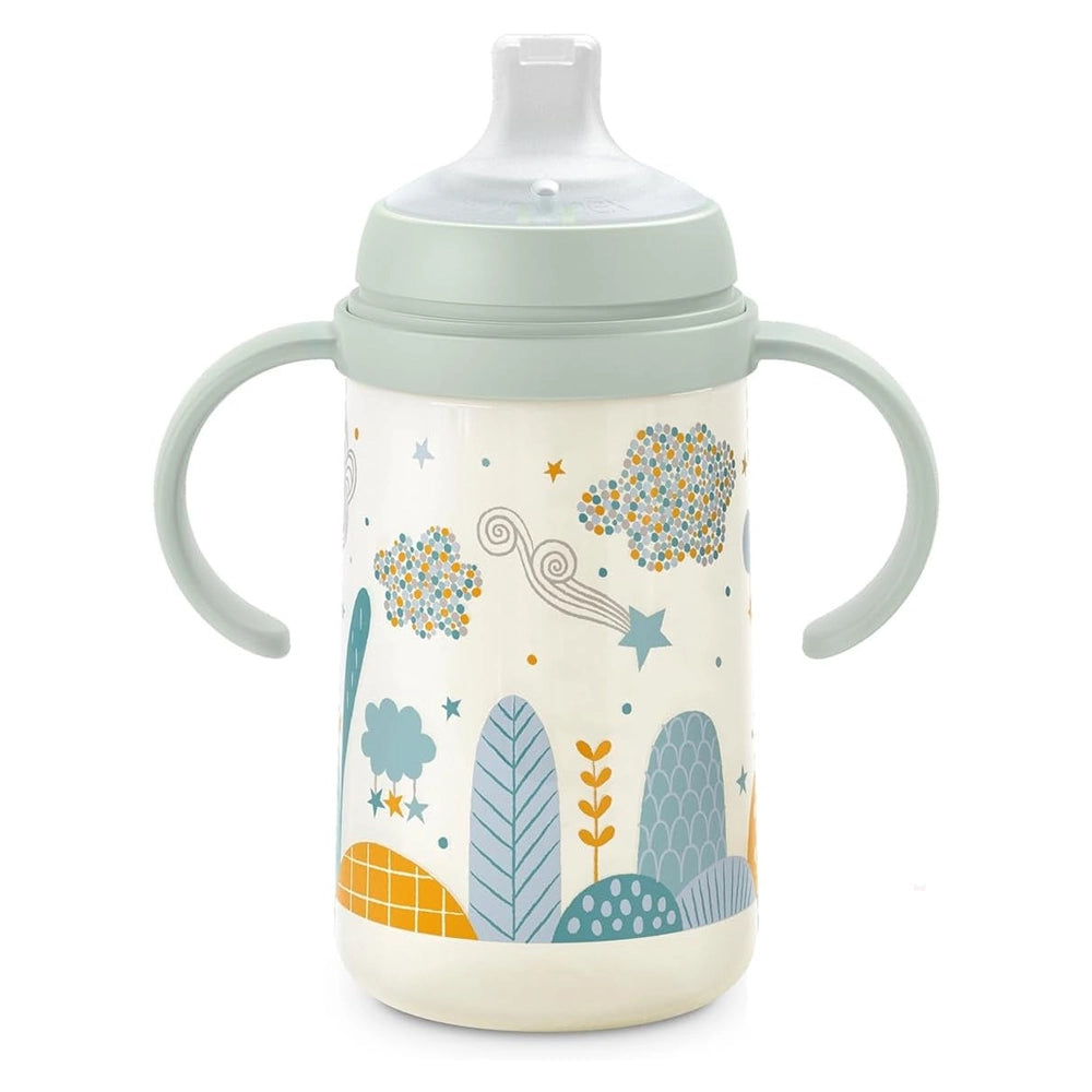 Suavinex Biberon avec Anses et Bec Silicone Anti-Colic 270ml - Bleu