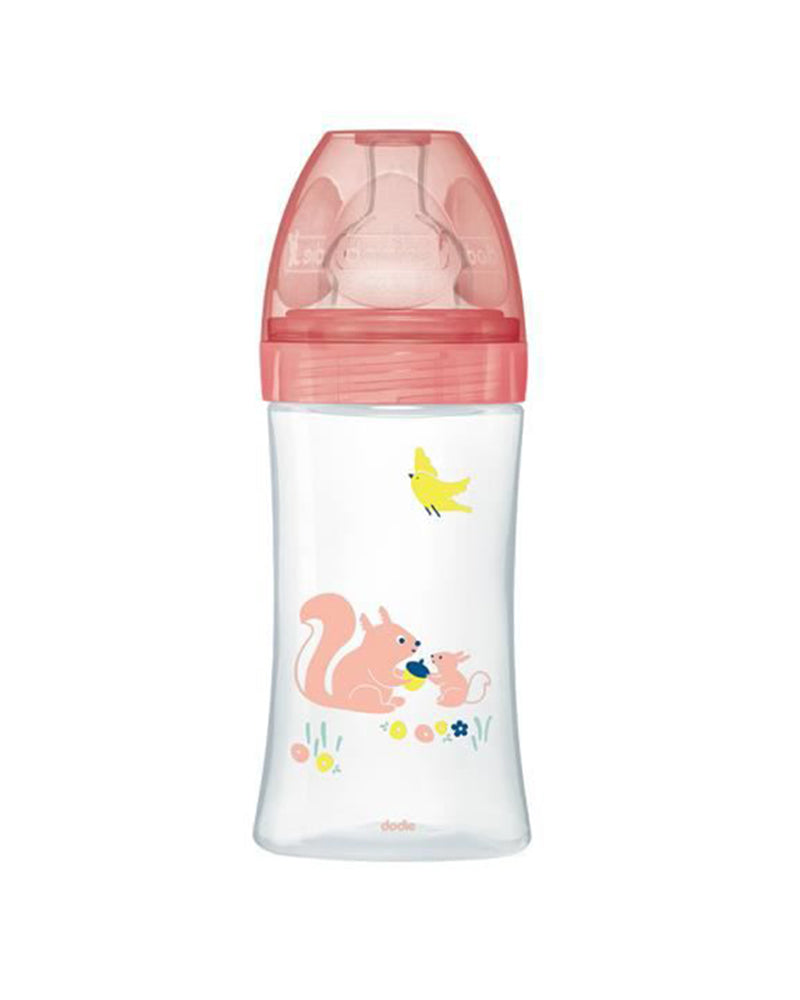 Biberon Dodie Anti-Colique Sensation+ 270ml (0-6m) - Jardin Rose