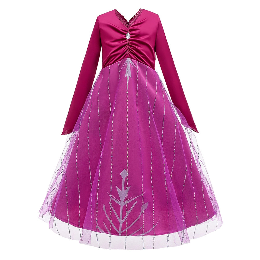 Robe de Princesse Magique "Reine des Glaces" pour Enfant