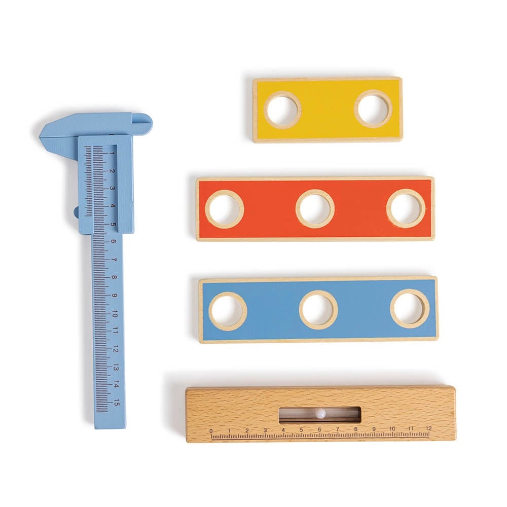 Eurekakids Caisse d'Outils en Bois 3A+