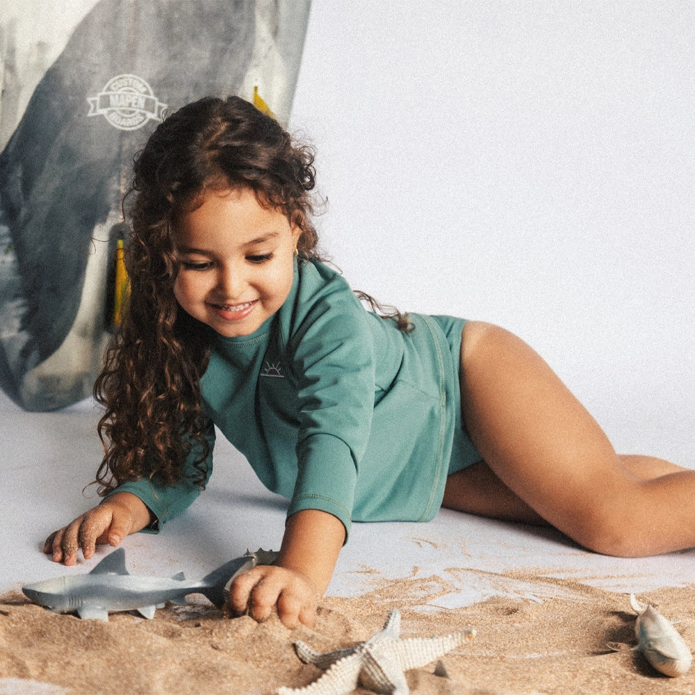 Shems Kids Set Anti-UV Tiana pour Bébé - Mint