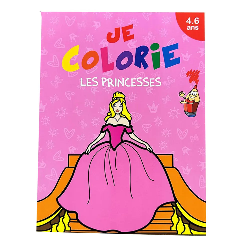 Je colorie - Les princesses