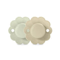 Suavinex Pack de 2 Sucettes Physiologique 0-6M - Aqua & Gray