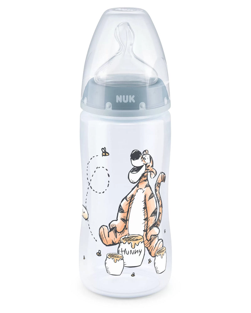 Nuk Biberon First Choice+ 300ml 0-6 mois - Winnie le Tigre Bleu