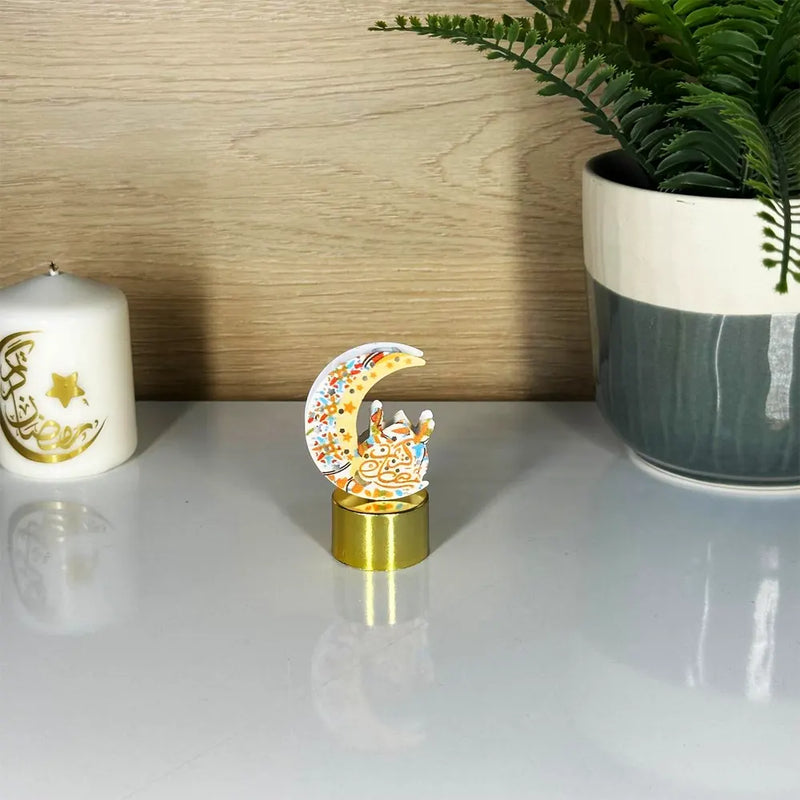 Mini Decorative Lantern Led Ramadan Karim - Moon 