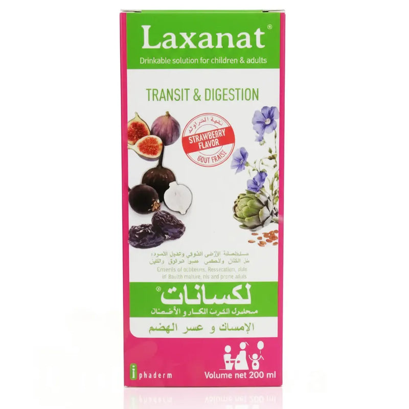 Laxanat Solución Jarabe para Adultos y Niños – 200 ml