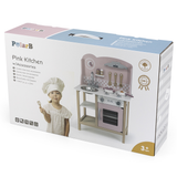 Viga Toys PolarB Cuisine avec Ustensiles 3A+ - Rose