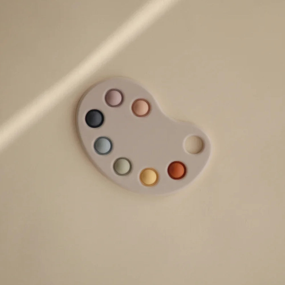 Mushie Jouet de Presse à Palette de Peinture 10M+