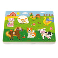 Viga Toys Puzzle Sonore la Ferme - 18M+