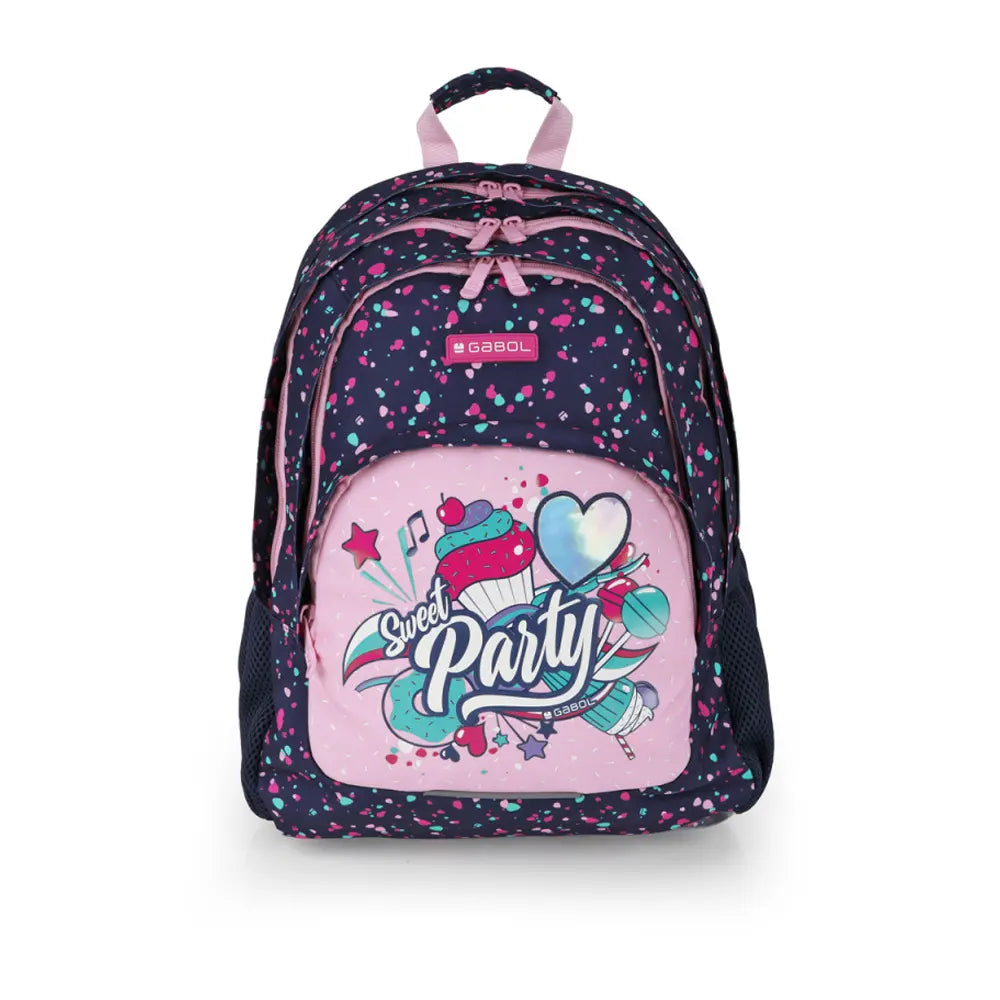 Gabol PARTY – Mochila Infantil 3 Compartimentos