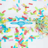 Canon à Confettis Bleu Uni – 1 Pièce