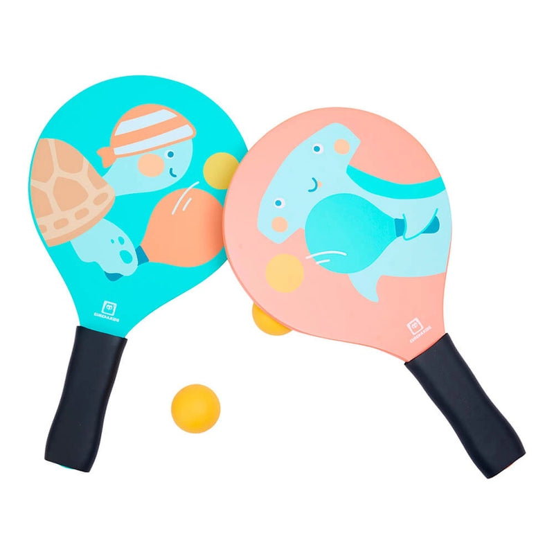 Eurekakids Wooden Padel Racket 4Y+