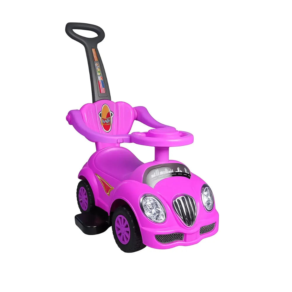 Voiture à Pousser avec Garde-corps & Repose-Pieds – 18M+