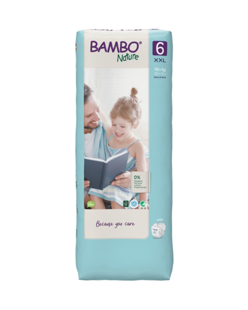 Bambo Nature Diapers Size 6 (16kg+) 40 units