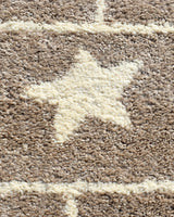 Tapis Carré Marelle 150x150 cm Un Amour de Tapis - Taupe