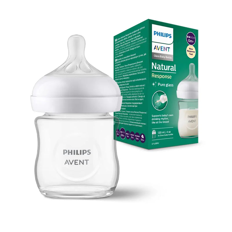 Philips Avent Biberón De Vidrio Natural 0M+ - 120ml
