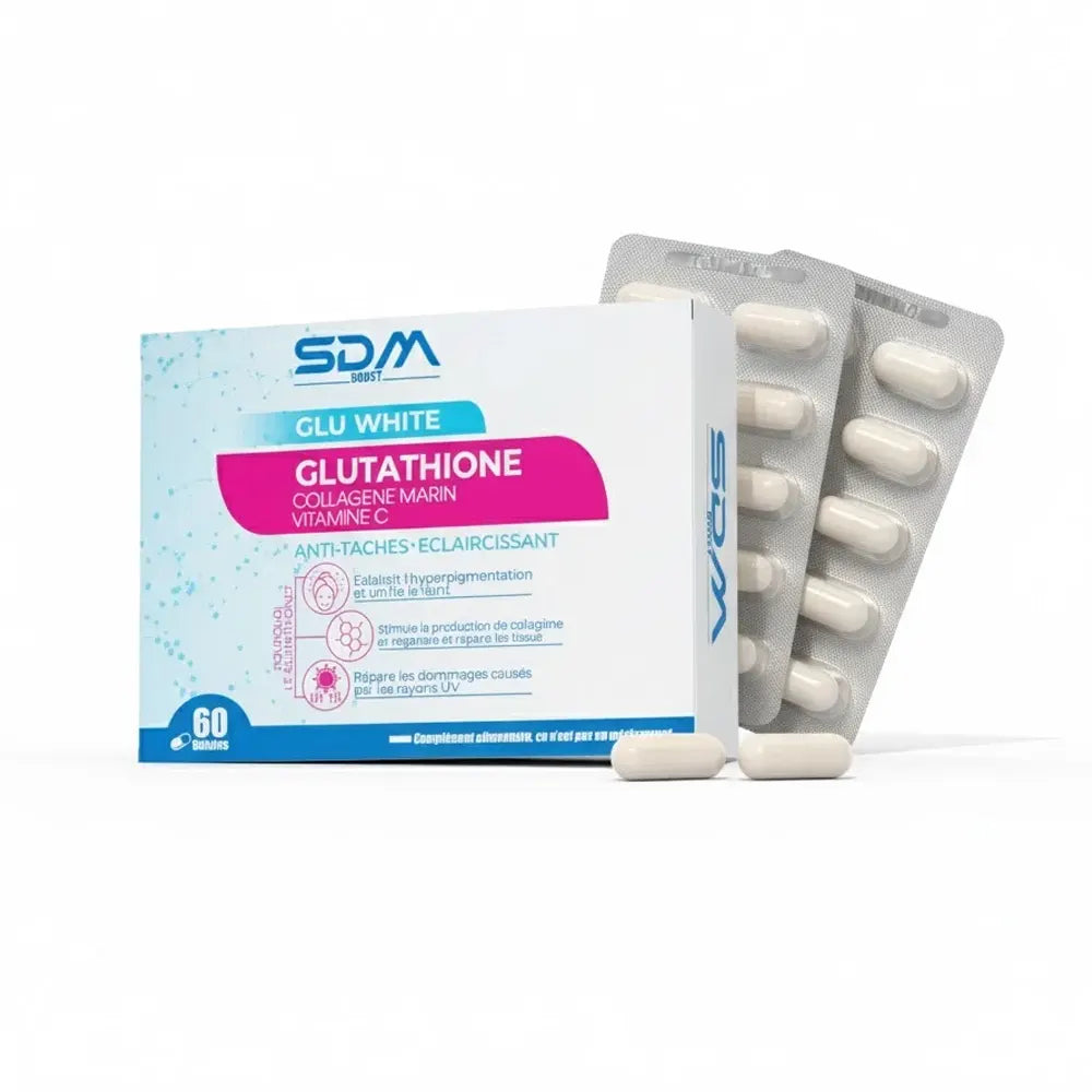 SDM Boost Glu White Glutathione 60 Gelules
