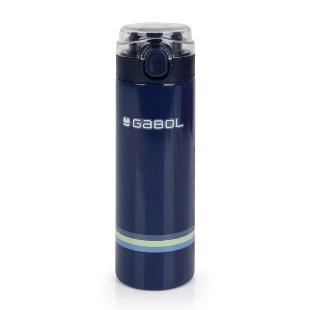 Gabol Gourde en Acier Inoxydable WHISPER - Bleu Marine