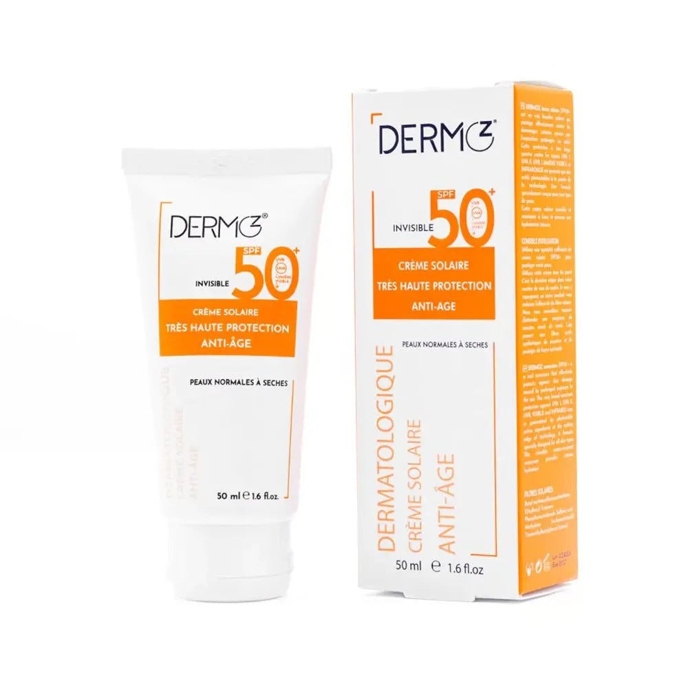 Dermoz Crème Solaire Invisible SPF50+ 125ml