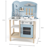 PolarB Cuisine avec Ustensiles 3A+ - Bleu