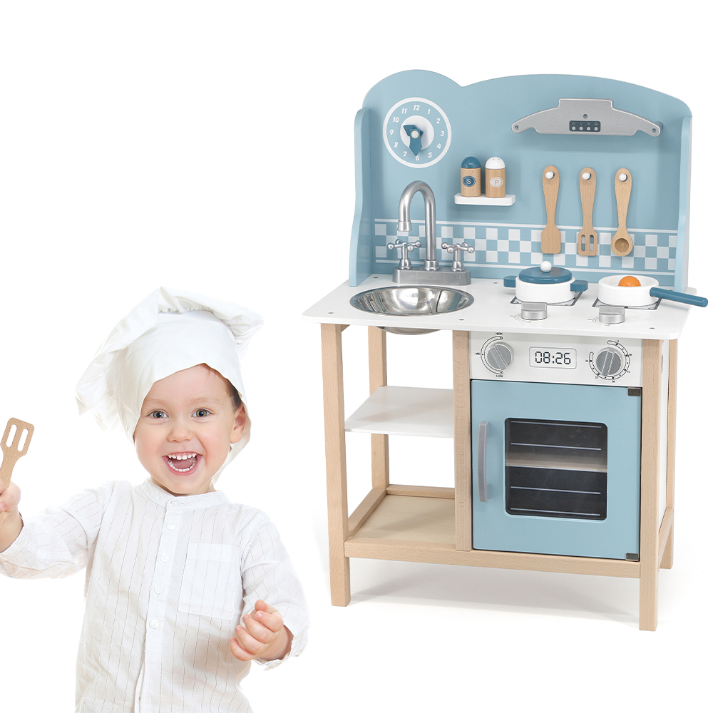 PolarB Cuisine avec Ustensiles 3A+ - Bleu