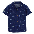 Chemise Boutonnée Carter's - Bleu