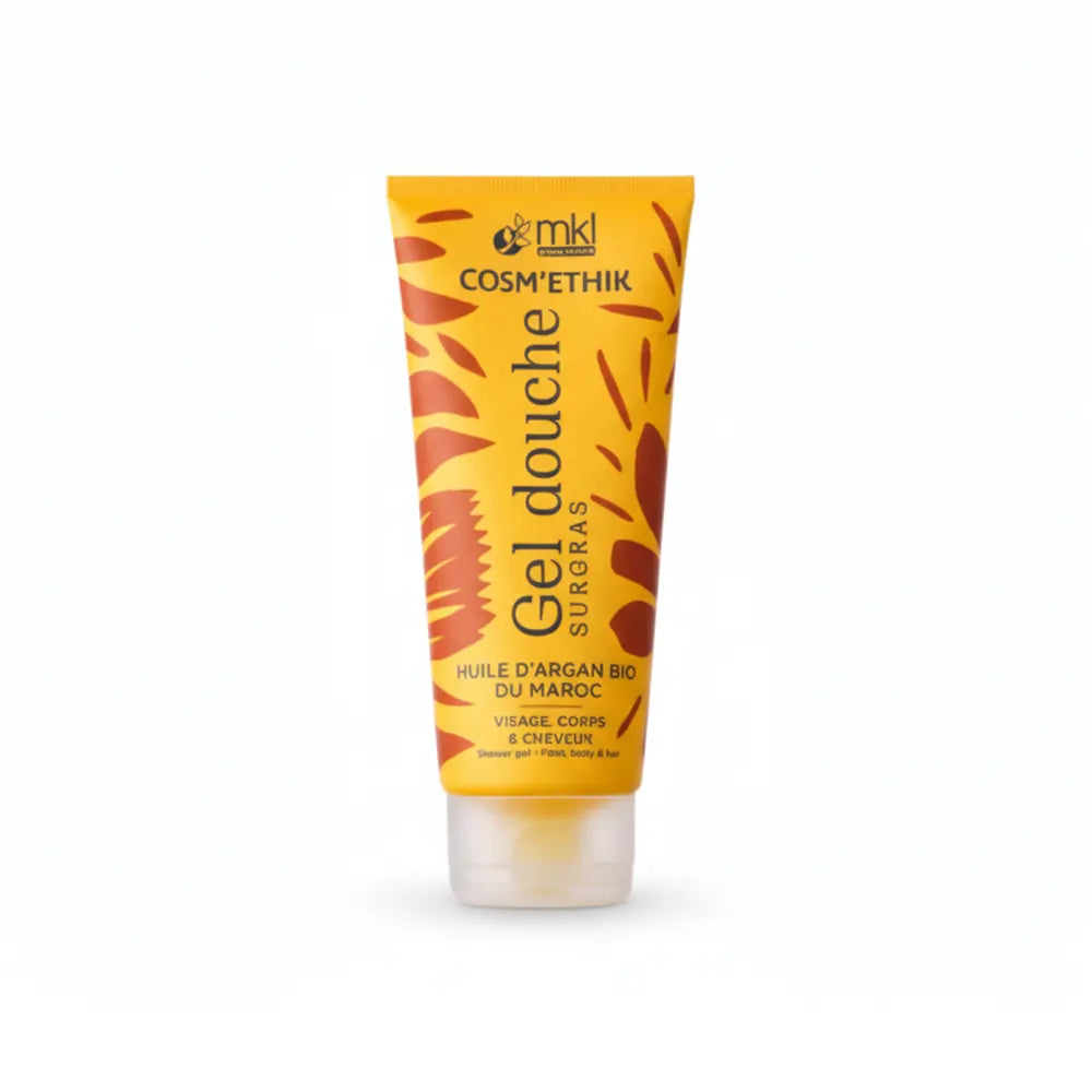 MKL Cosm'ethik Gel de Ducha con Aceite de Argán Orgánico de Marruecos – 200 ml