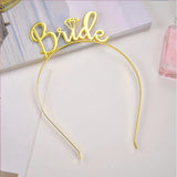 Bandeau de Mariée Doré – 1 Pièce
