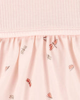 Ensemble 2 Pièces Cardigan Et Robe Carter's - Rose