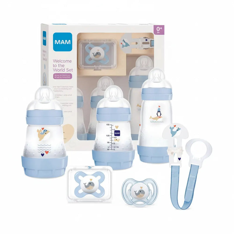 Set de Regalo para Recién Nacido MAM - Azul