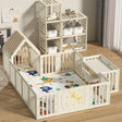 Parc de Jeux (103x42x65cm) Clôture Pliable 12+1+1