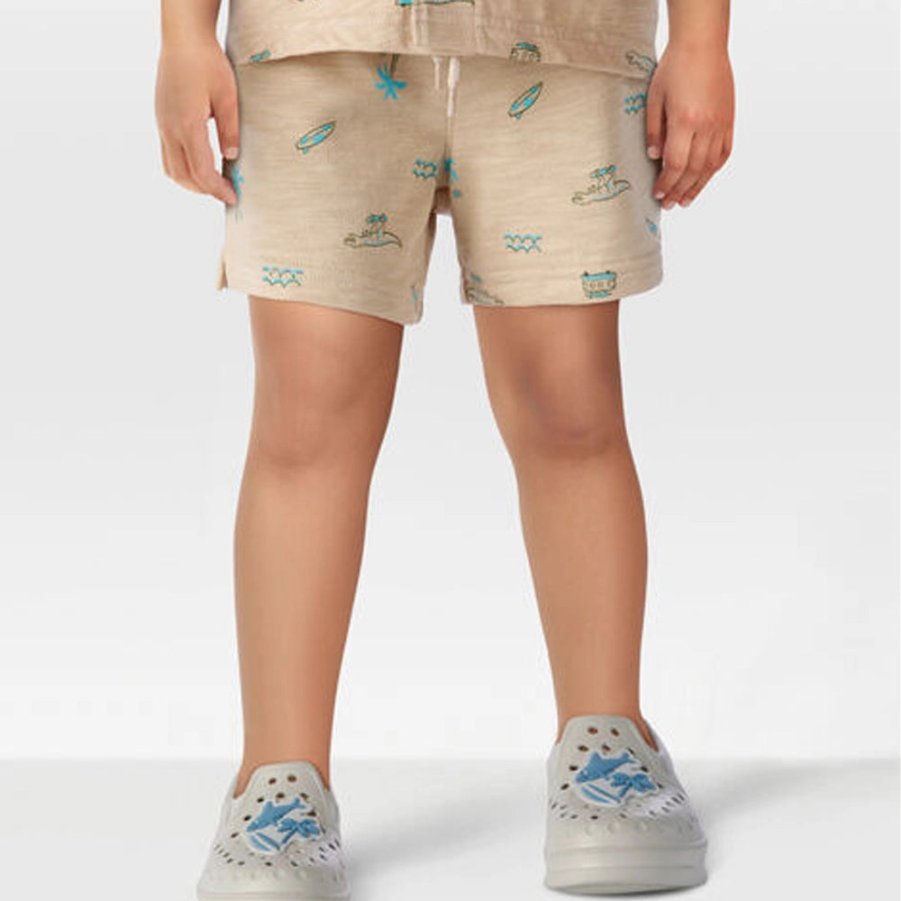 Short en Molleton à Enfiler Garçon Carter's - Plage Kaki