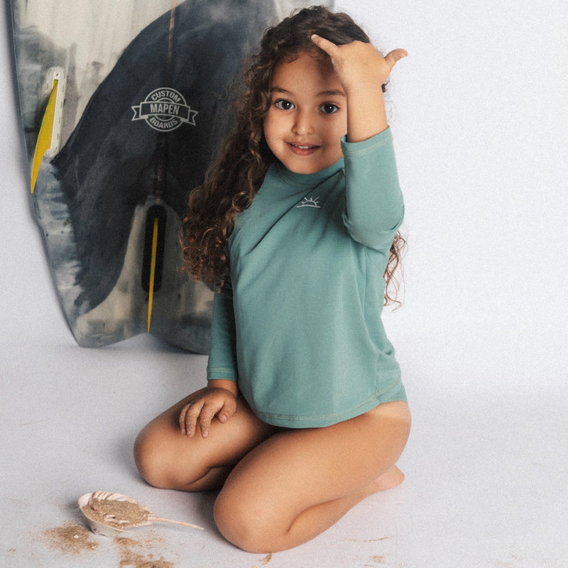 Shems Kids Set anti-UV Tiana para bebé - Menta
