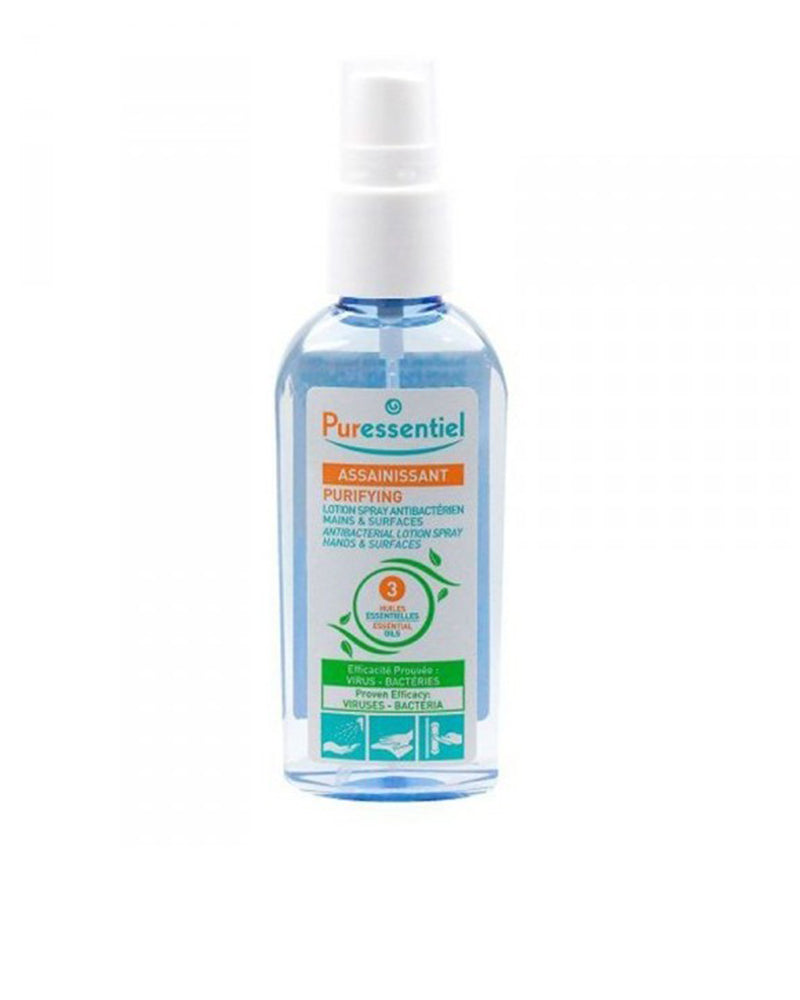 Offre Puressentiel: Spray Assainissement + Roller maux de tète +Spray antibactérien
