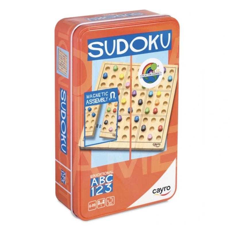 Cayro Travel Sudoku in a Metal Box 6A+