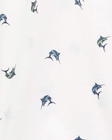 Chemise Boutonnée Sur Le Devant À Imprimé Poisson OshKosh - Blanc