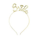 Bandeau de Mariée Doré – 1 Pièce