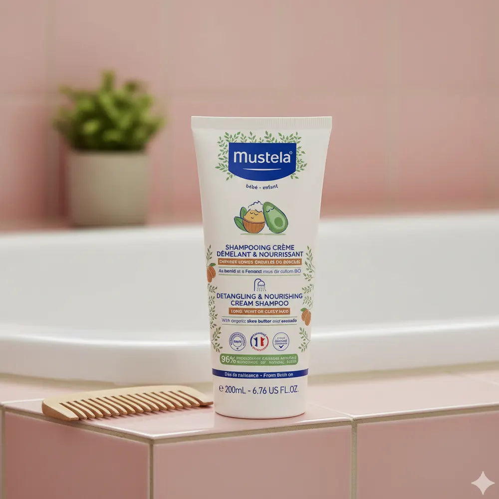 Mustela Champú Crema Desenredante y Nutritivo 200ml