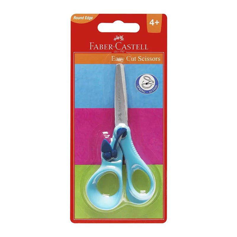 Faber-Castell Tijera Educativa Easy Cut - Azul