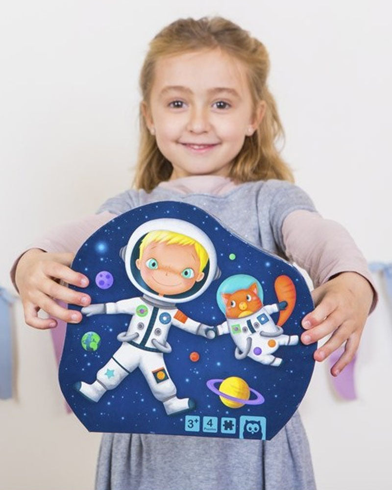Eurekakids Puzzle Evolutif 4en1 - Astronaute