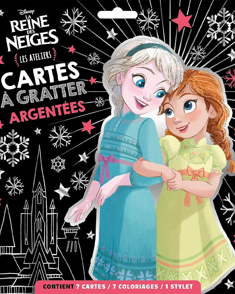 LA REINE DES NEIGES 2 - Les Ateliers Cartes à Gratter Argentées