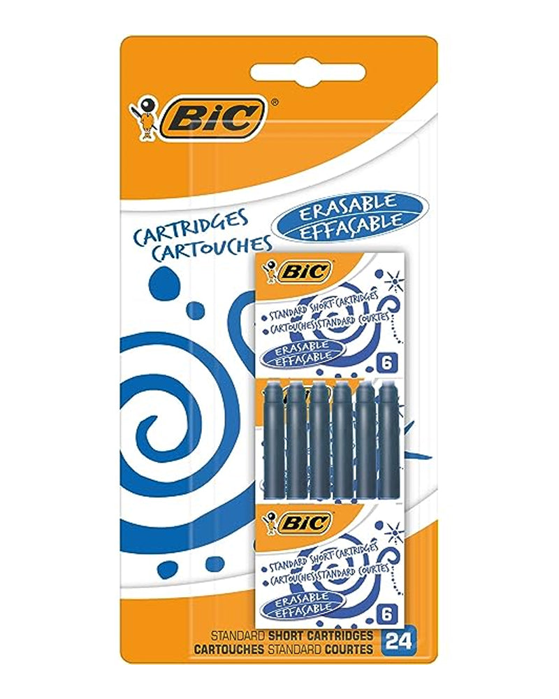 Bic 24 Ink Cartridges - Blue