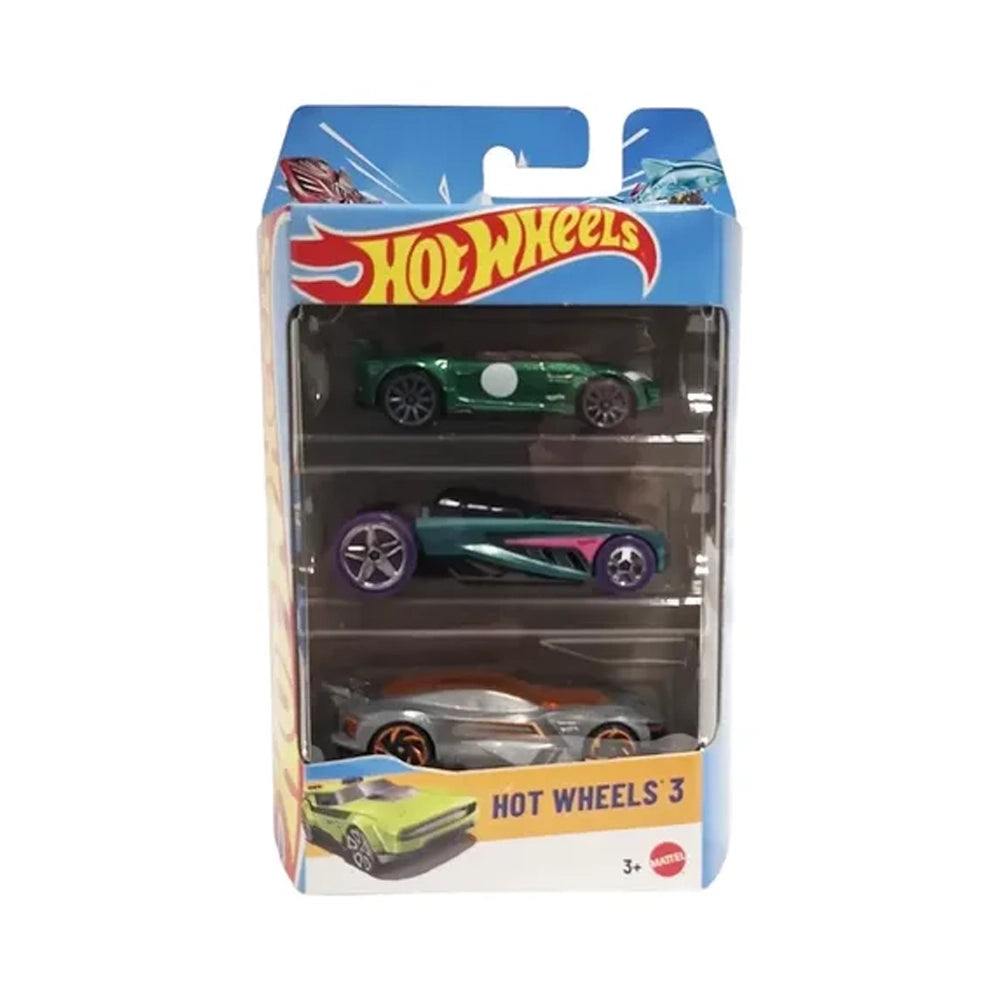 Mattel Hot Wheels Coffret 3 Véhicules Assortiment - 3A+
