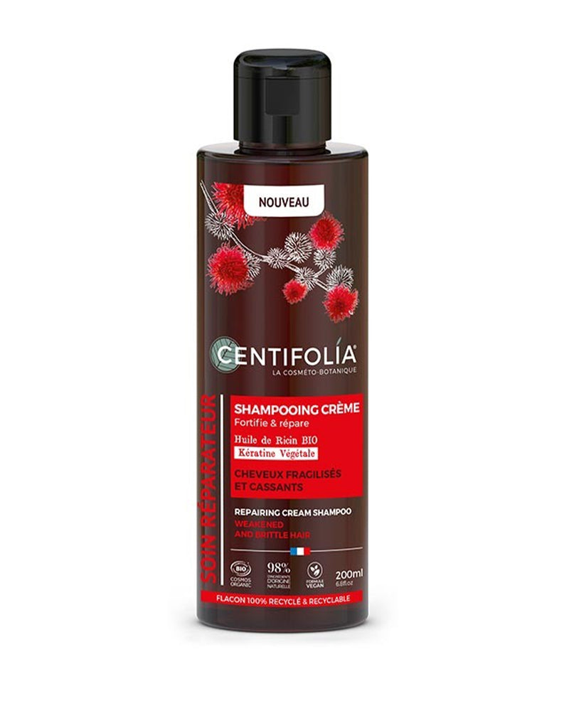 Centifolia Organic 200ml Repairing Cream Shampoo for Damaged Hair 3 Years+