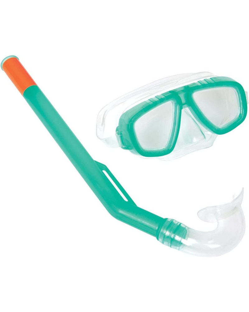 Bestway Masque De Plongée Et Tuba Fun - 7A+ - Vert