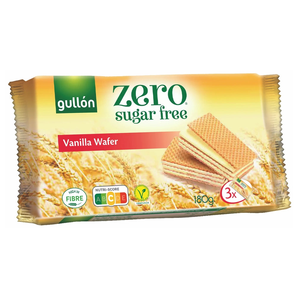 Gullón Gaufrette Sans Sucre Vanille - 180g